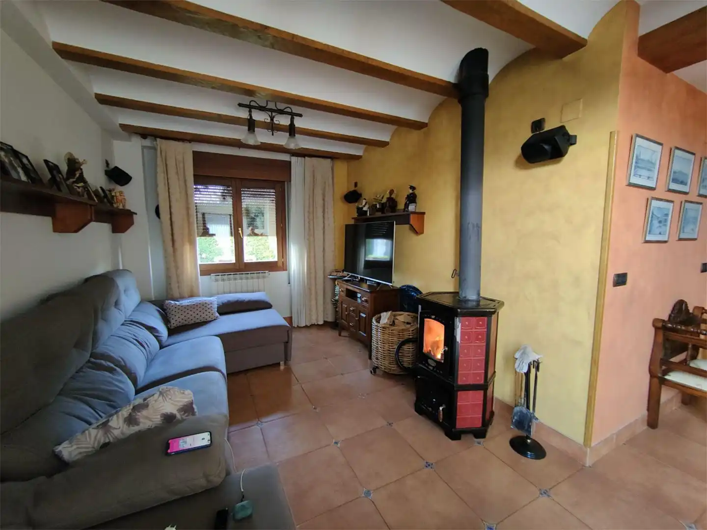 Living room of Houses for sale in Condado de Treviño