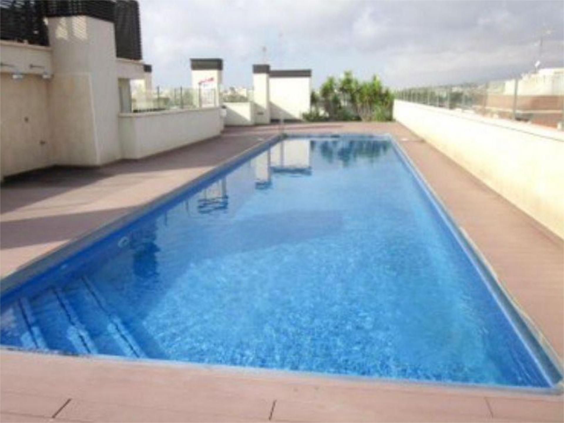 Piscina de Piso de alquiler en Elche / Elx con Calefacción, Parquet y Piscina
