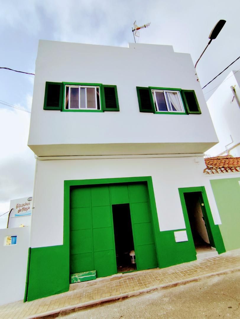 Exterior view of Single-family semi-detached for sale in Moya (Las Palmas)