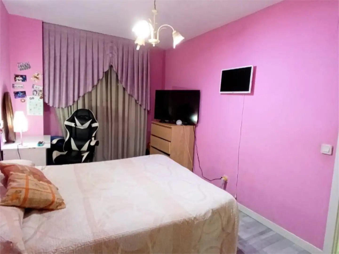 Bedroom of Flat for sale in Humanes de Madrid  with Air Conditioner