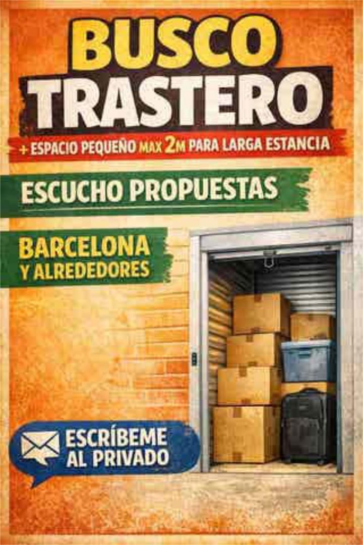 Trastero de alquiler en  Barcelona Capital