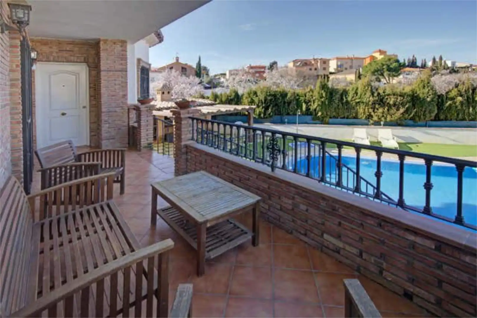Terraza de Casa adosada en venta en Villa de Otura con Terraza y Piscina