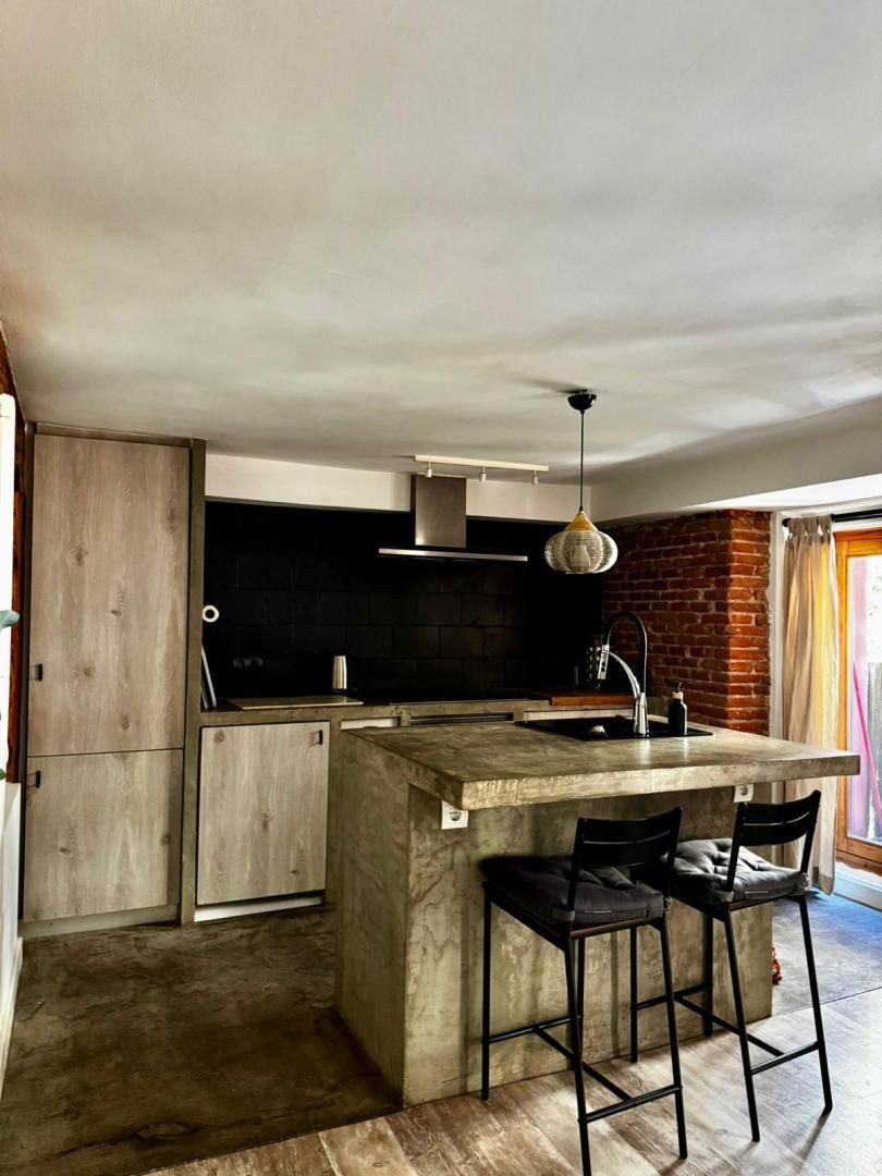 Kitchen of Flat for rent in  Madrid Capital  with Air Conditioner and Balcony