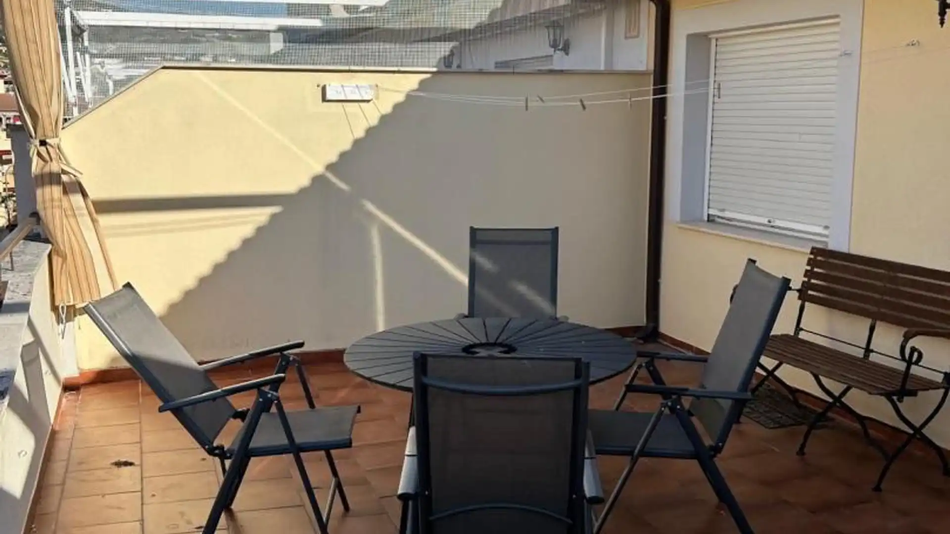 Terrace of Flat for rent in Martos  with Air Conditioner, Heating and Parquet flooring