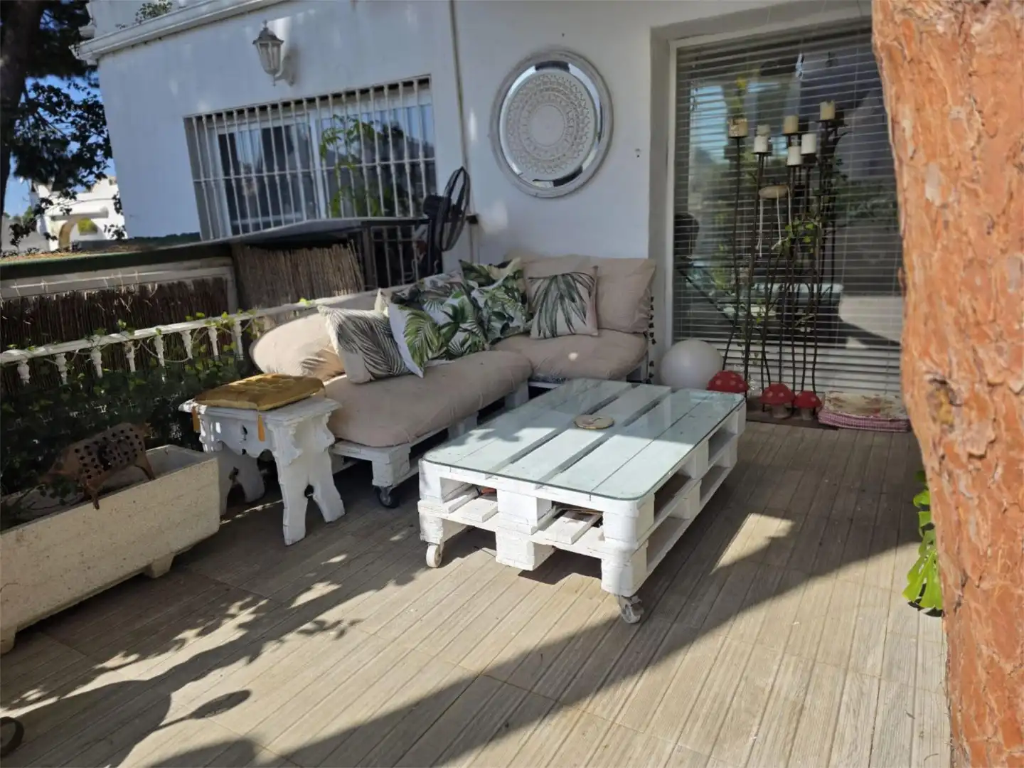 Terrassa de Casa o xalet en venda en Marbella amb Aire condicionat, Calefacció i Jardí privat