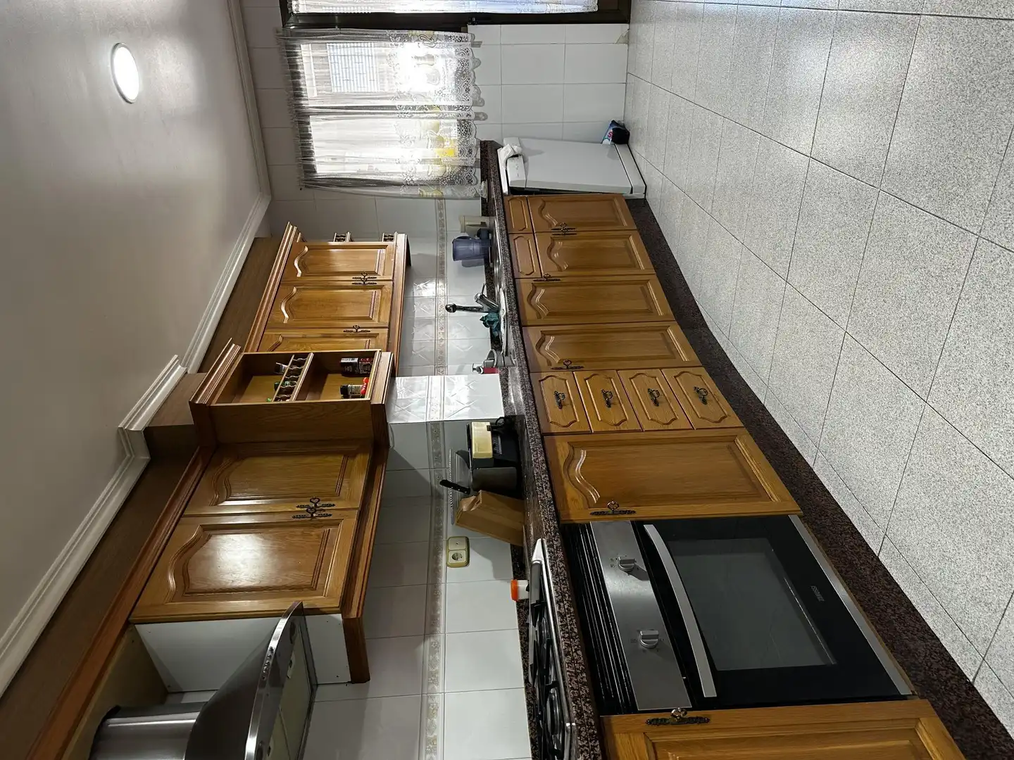Wohnung zum Verkauf in Carrer Baixada Estació, 11, Xàtiva Küche von Wohnung zum Verkauf in Xàtiva mit Klimaanlage und Balkon
