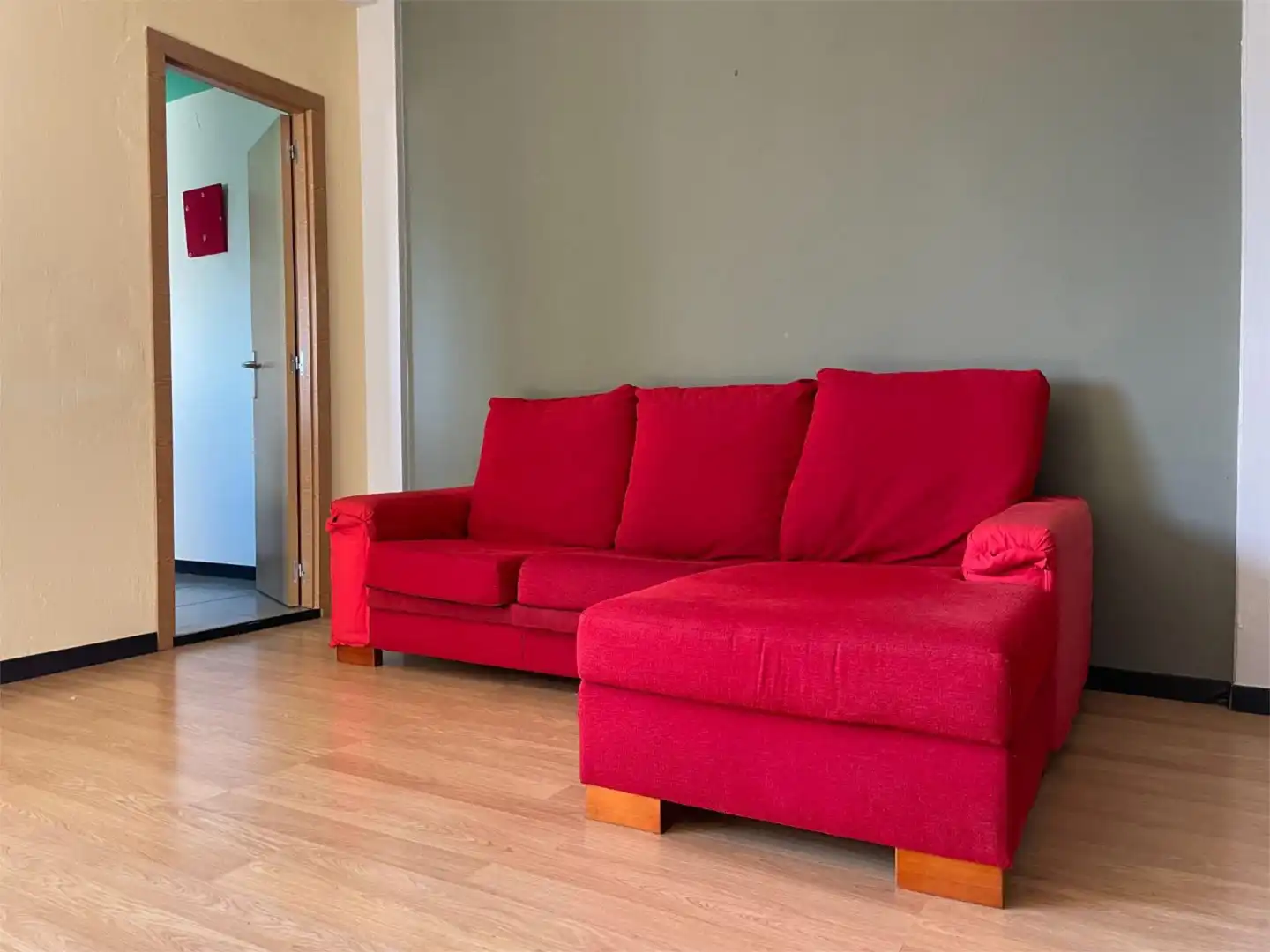 Sala de estar de Piso para compartir en Zaragoza con Aire acondicionado, Calefacción y Parquet