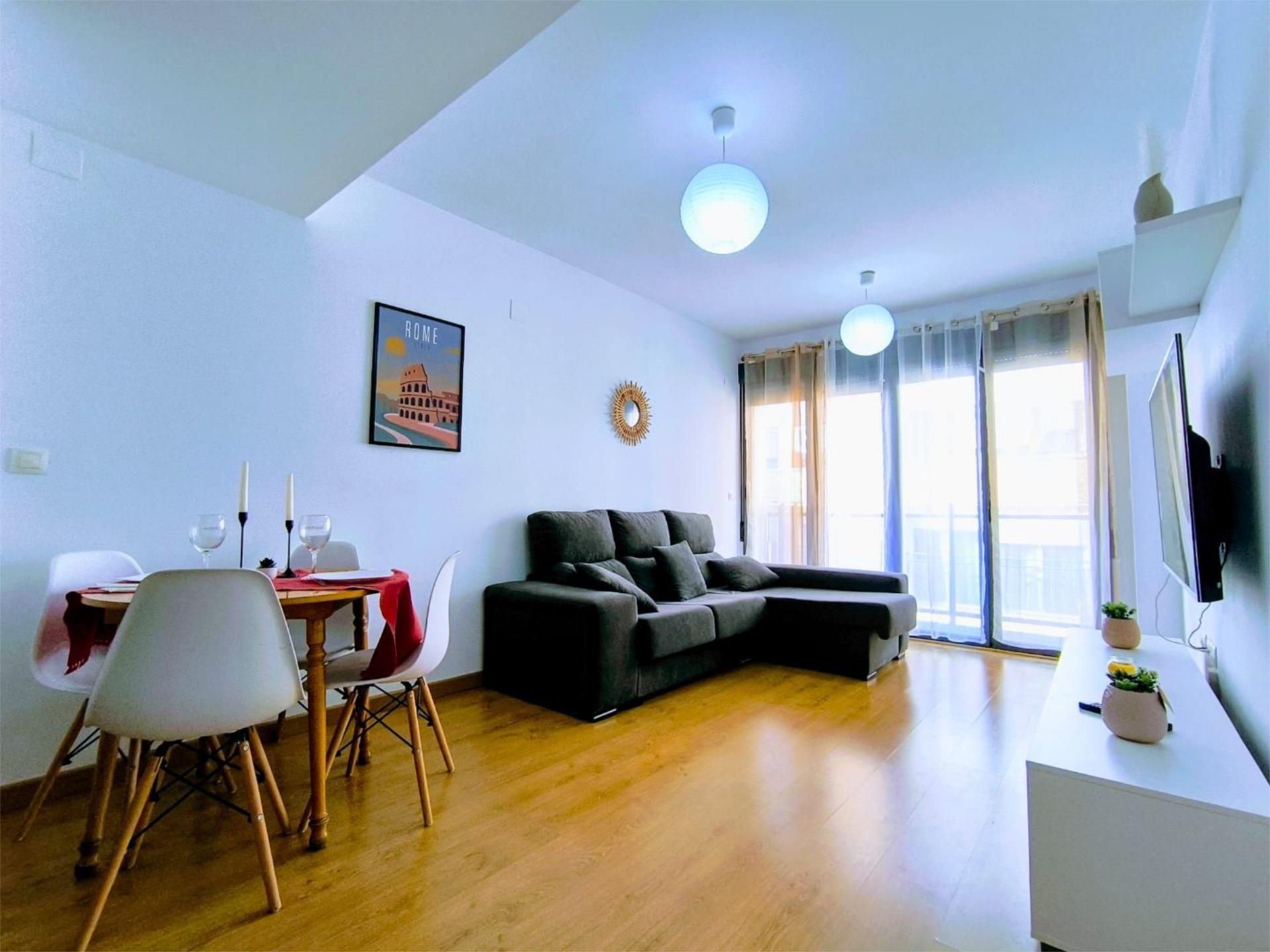 Sala de estar de Piso de alquiler en Picassent con Aire acondicionado, Terraza y Balcón