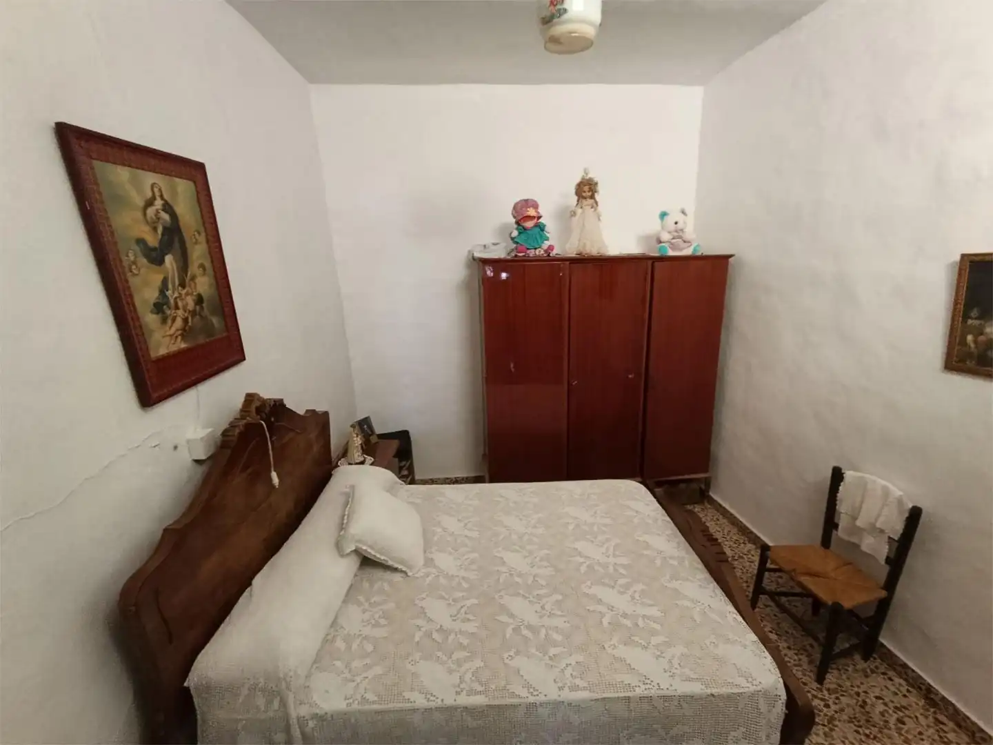 Casa adosada en venda a Calle Estación, 3, Pórtugos Dormitori de Casa adosada en venda en Pórtugos amb Terrassa, Traster i Moblat