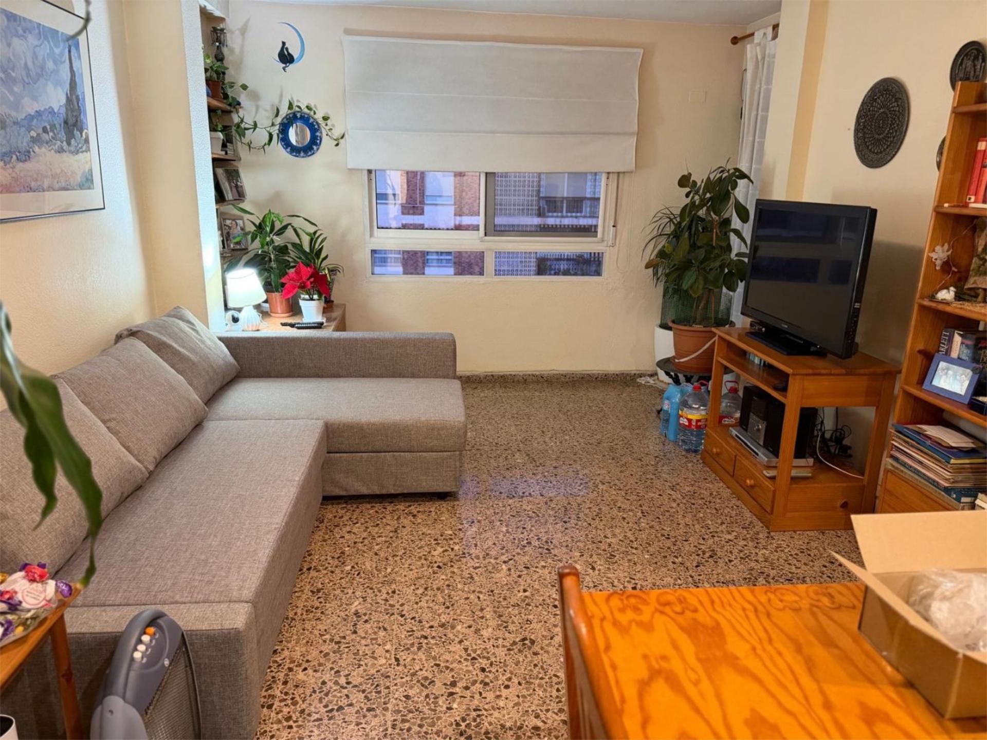 Wohnzimmer von Wohnung zum Verkauf in  Valencia Capital mit Klimaanlage und Balkon