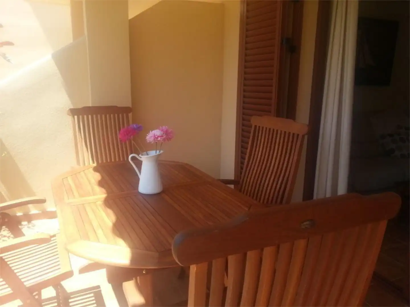 Terrace of Apartments for rent in Vera  with Air Conditioner, Heating and Private garden