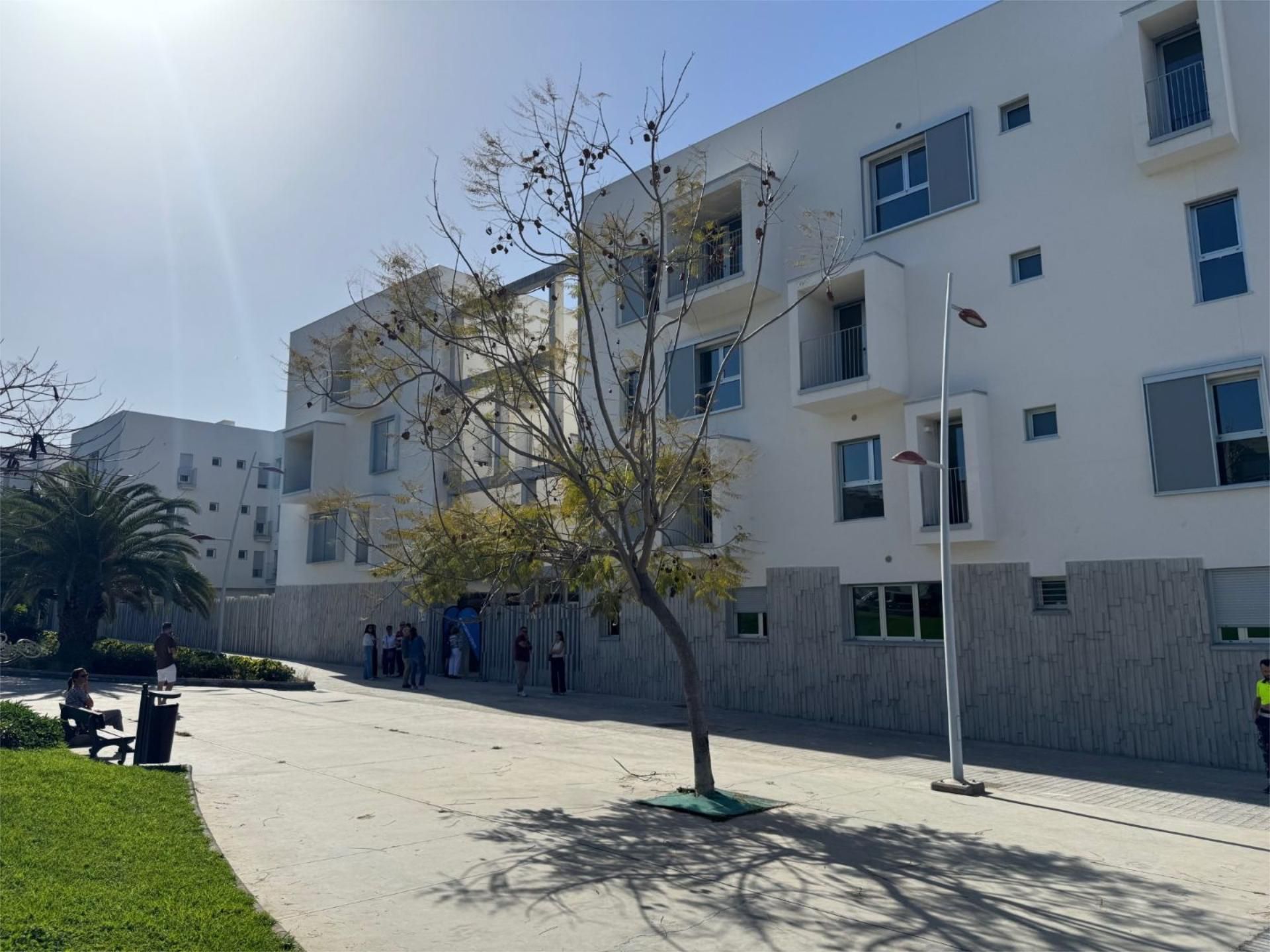 Vista exterior de Piso en venta en Las Palmas de Gran Canaria con Piscina