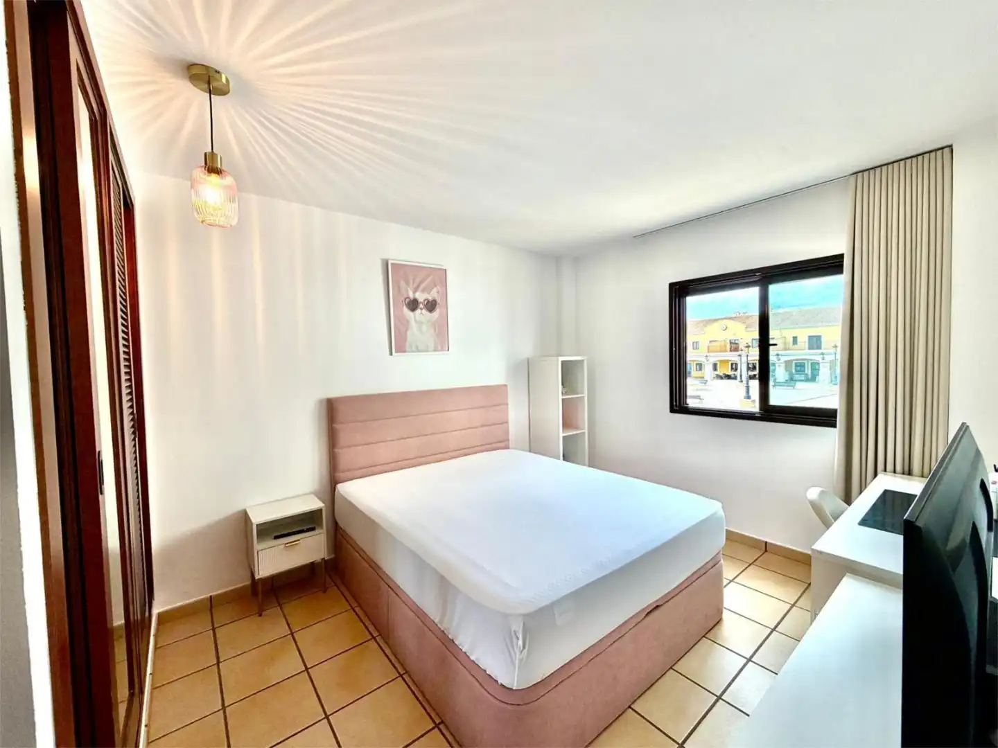Casa adosada en venda a Calle B2a, 68, Hacienda del Álamo Golf Dormitori de Casa adosada en venda en Fuente Álamo de Murcia amb Aire condicionat, Terrassa i Piscina