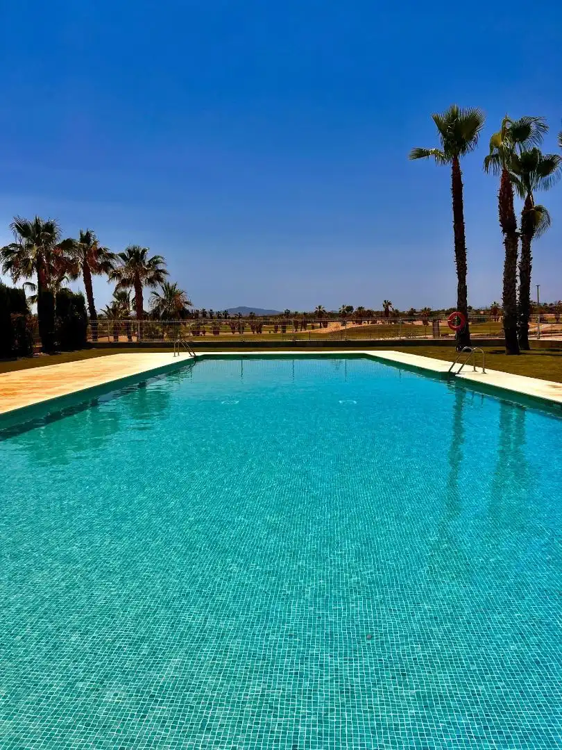 Casa adosada en venda a Calle B2a, 68, Hacienda del Álamo Golf Piscina de Casa adosada en venda en Fuente Álamo de Murcia amb Aire condicionat, Terrassa i Piscina