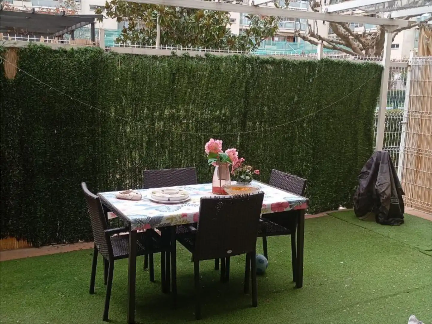 Terrace of Flat for sale in Parla  with Air Conditioner, Heating and Parquet flooring