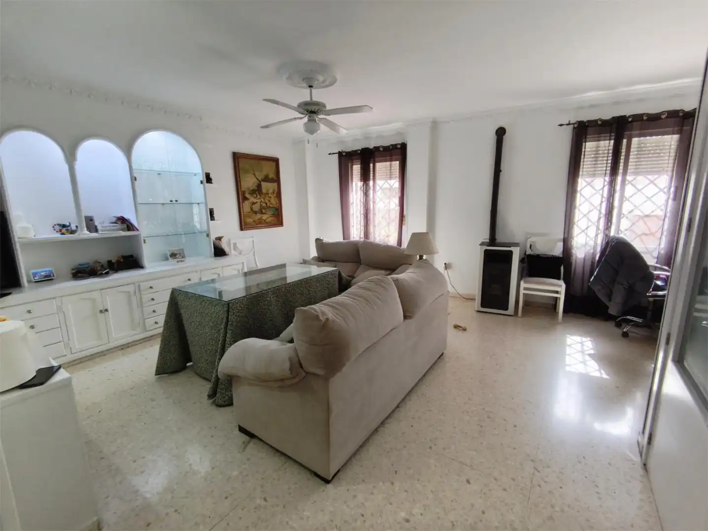 Dúplex en venta en Calle San Antonio, 111, Villafranca de los Barros Sala de estar de Dúplex en venta en Villafranca de los Barros con Aire acondicionado, Trastero y Horno
