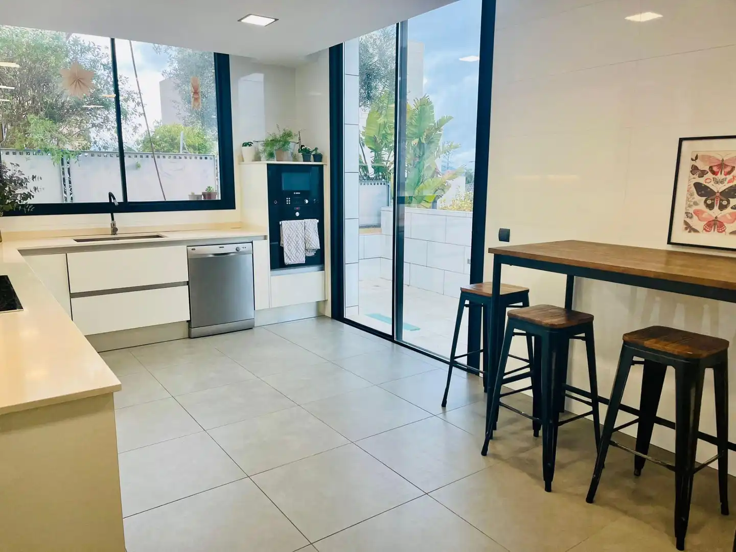 Cuina de Casa o xalet en venda en  Palma de Mallorca amb Aire condicionat, Calefacció i Jardí privat