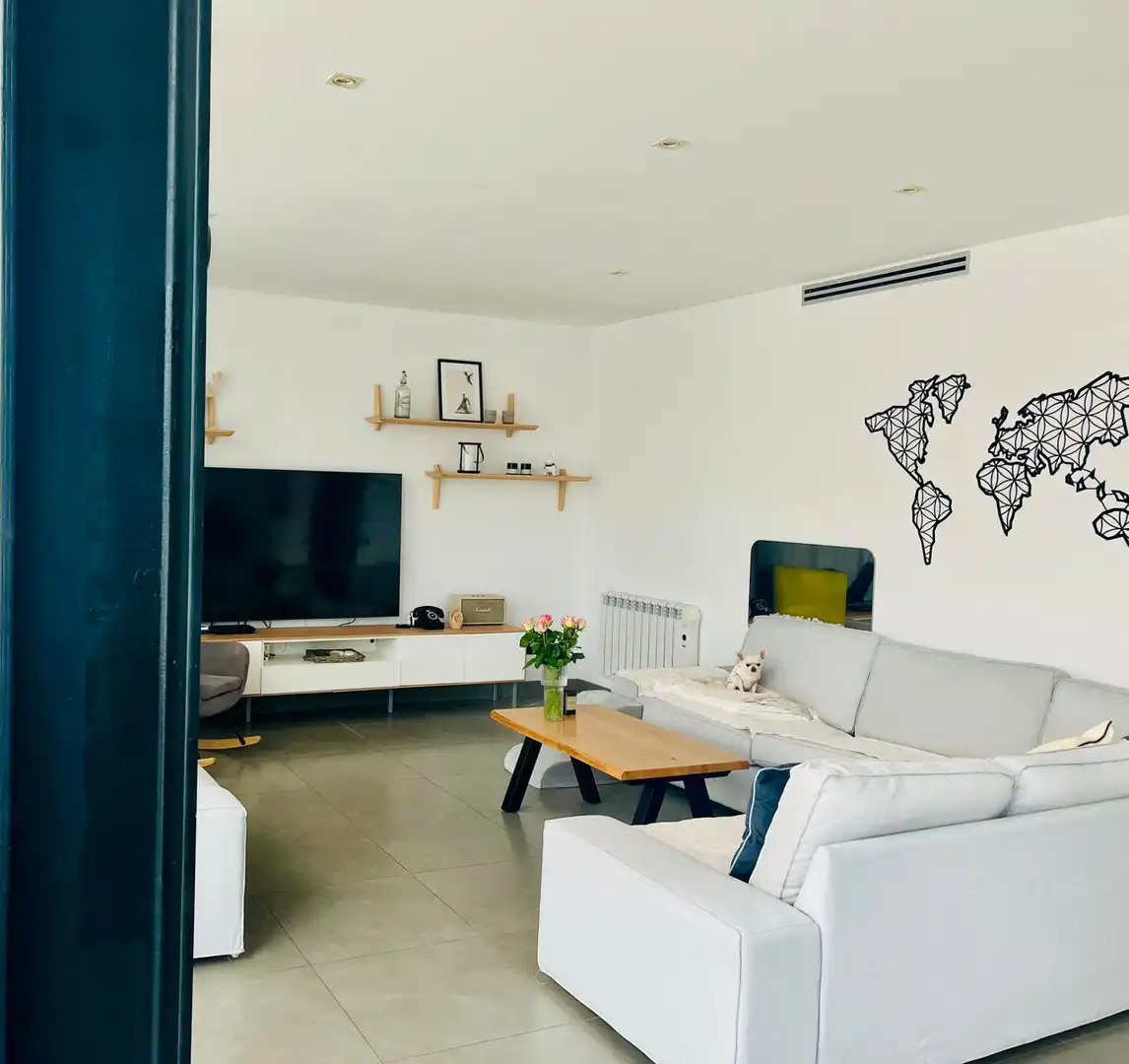 Sala d'estar de Casa o xalet en venda en  Palma de Mallorca amb Aire condicionat, Calefacció i Jardí privat
