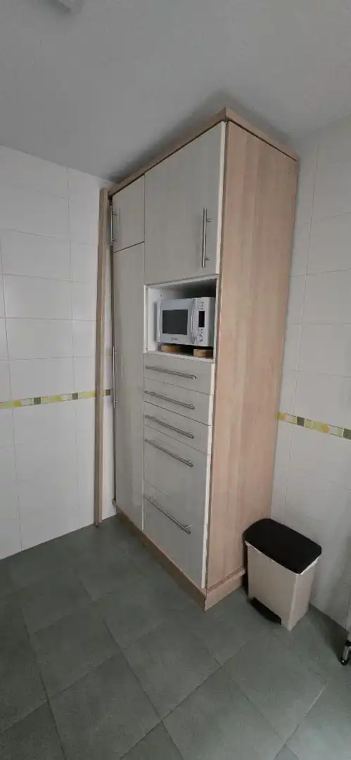 Kitchen of Flat for sale in Langreo  with Heating, Parquet flooring and Furnished