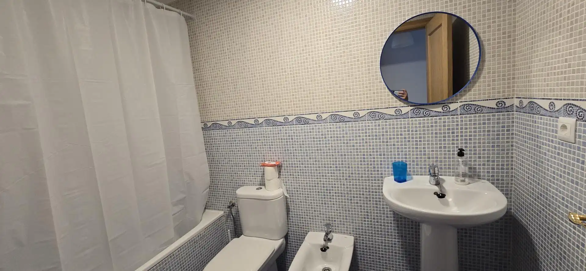 Bathroom of Flat for sale in Langreo  with Heating, Parquet flooring and Furnished