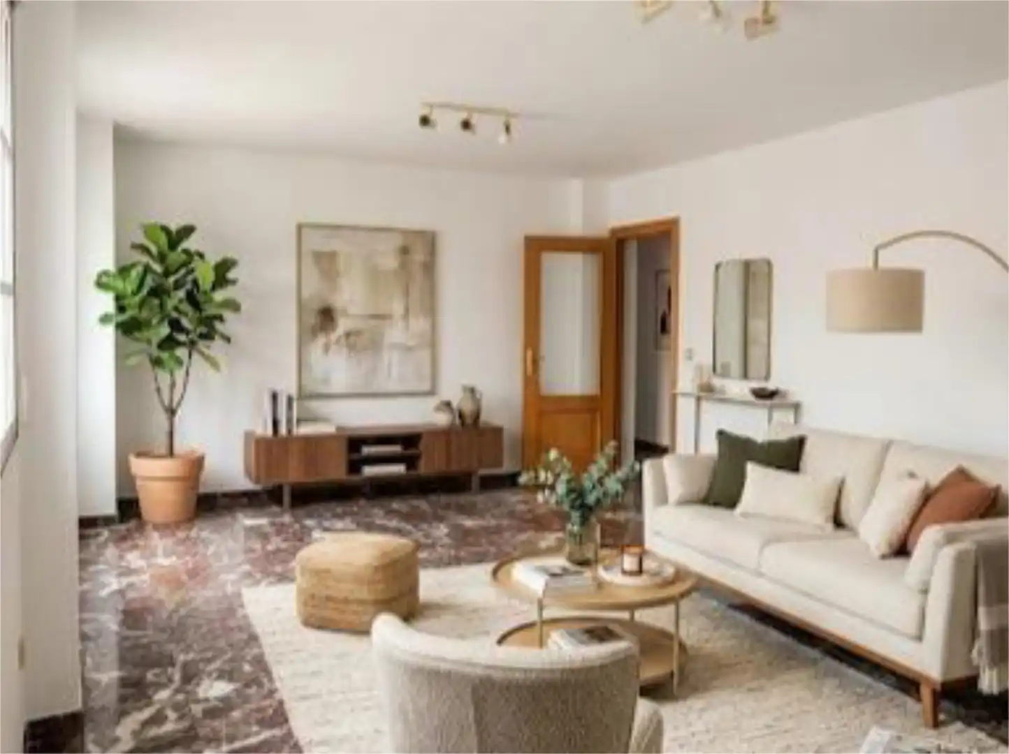 Piso en venta en Calle Federica Montseny, 3, Villa del Río Sala de estar de Piso en venta en Villa del Río con Terraza y Balcón