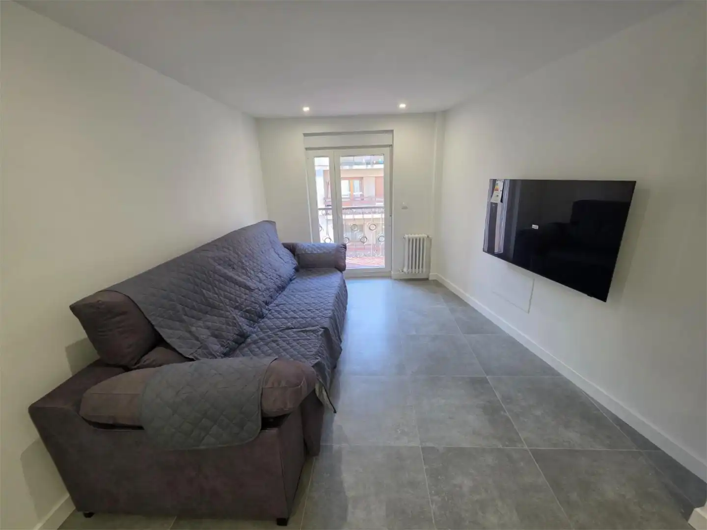 Zimmer in Calle Bientocadas, 9, Sancti Spiritus - San Juan Wohnzimmer von Wohnung zur untervermieten in Salamanca mit Klimaanlage, Heizung und Terrasse