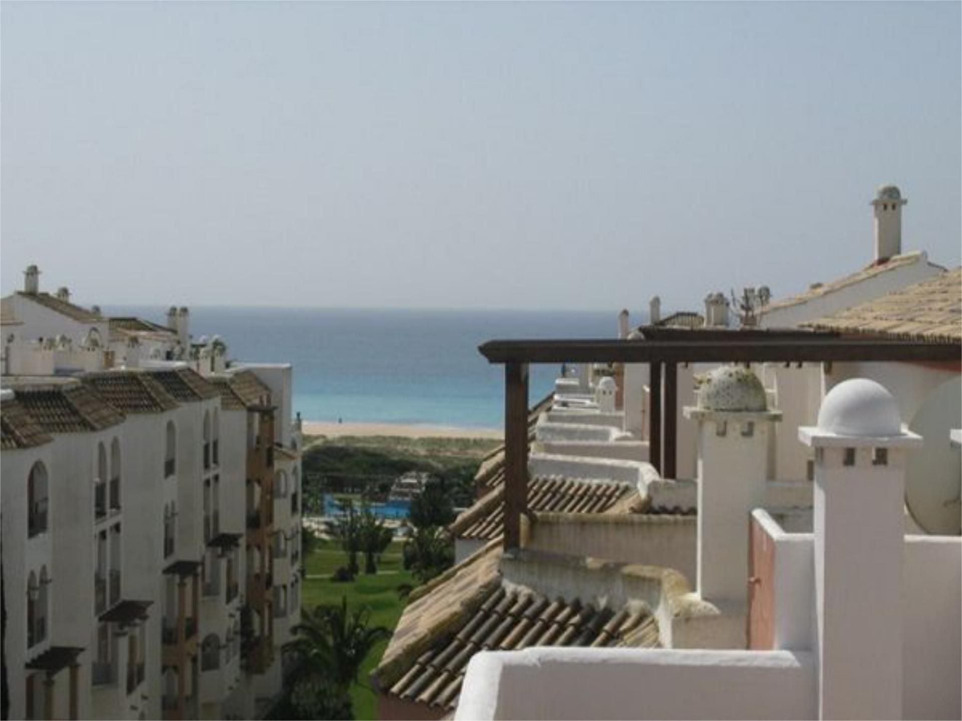 Exterior view of Flat for rent in Zahara de los Atunes  with Air Conditioner, Heating and Private garden