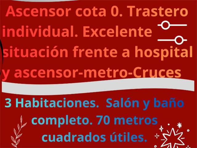 Piso en Venta en Balejo Kalea, 5 en Cruces