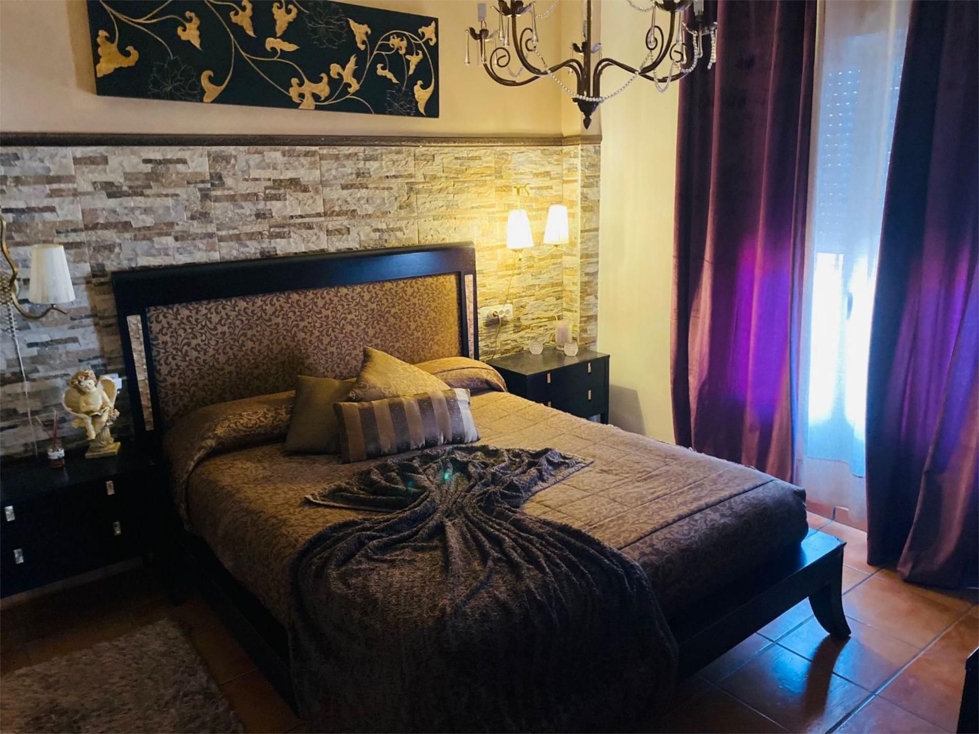 Schlafzimmer von Wohnung zum Verkauf in Sanlúcar de Barrameda mit Klimaanlage, Terrasse und Balkon