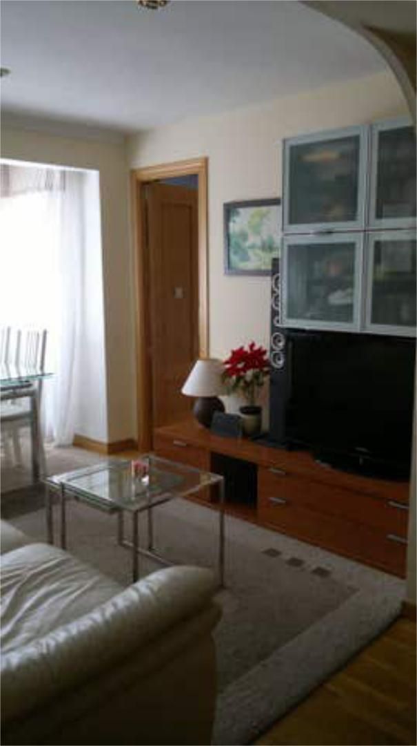 Living room of Flat for sale in  Madrid Capital  with Heating and Terrace