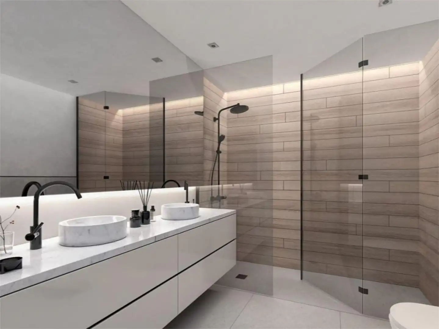 Flat for sale in Calle Del Zafiro, 34, El Castillo Bathroom of Flat for sale in Manilva with Air Conditioner, Heating and Private garden