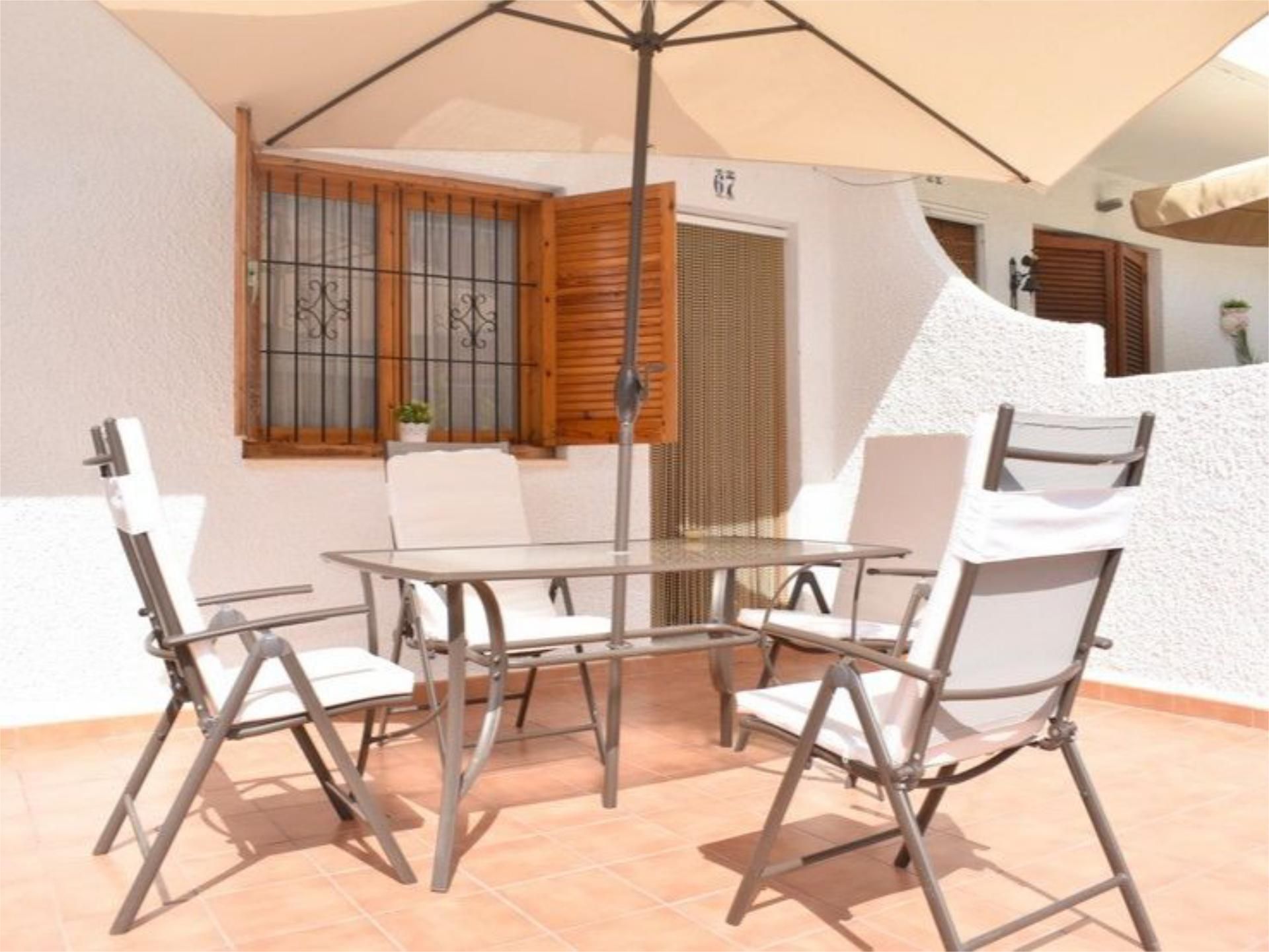 Terraza de Dúplex de alquiler en San Pedro del Pinatar con Aire acondicionado, Terraza y Amueblado