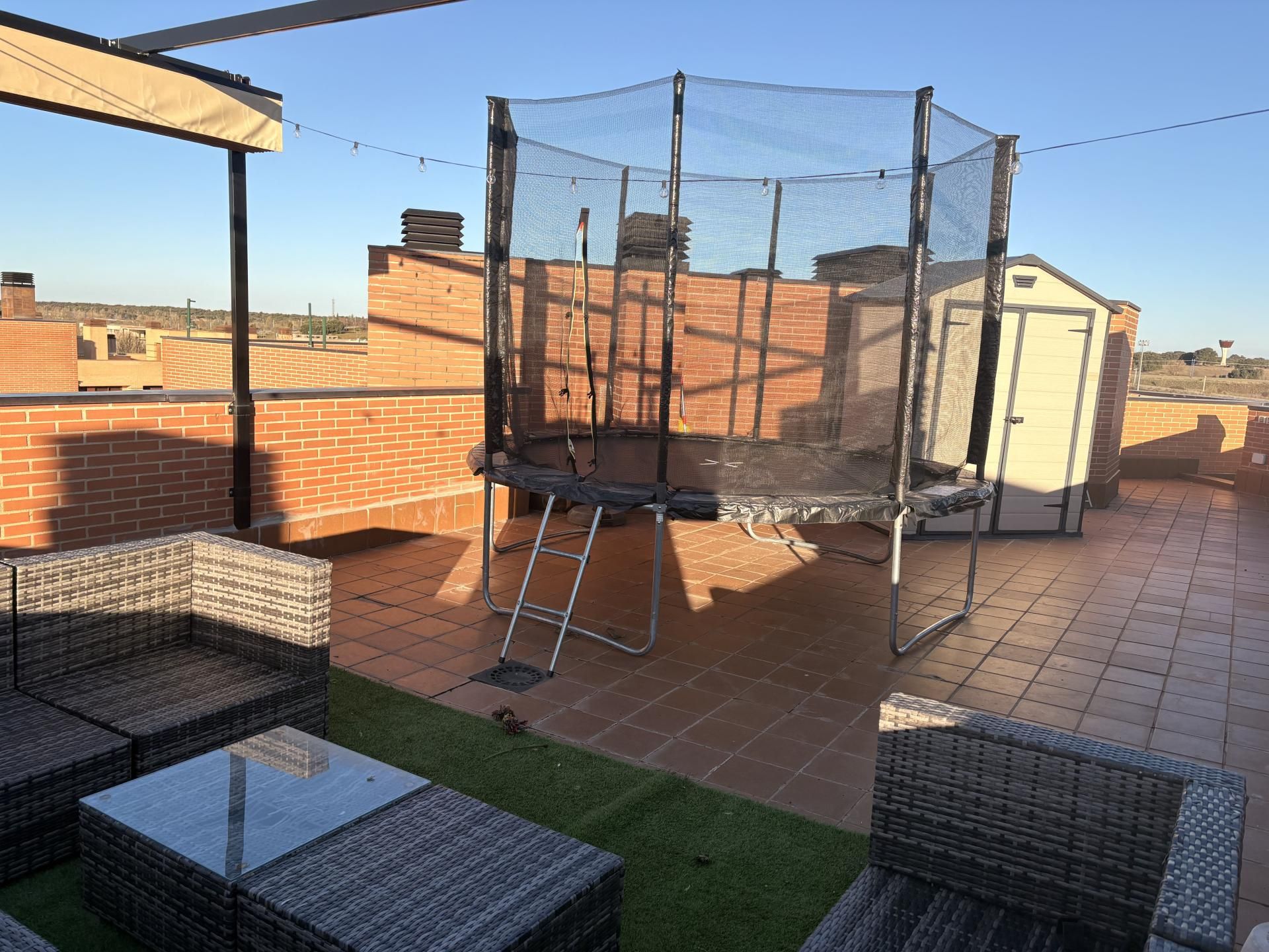 Terrace of Attic for sale in Yebes  with Air Conditioner, Terrace and Swimming Pool