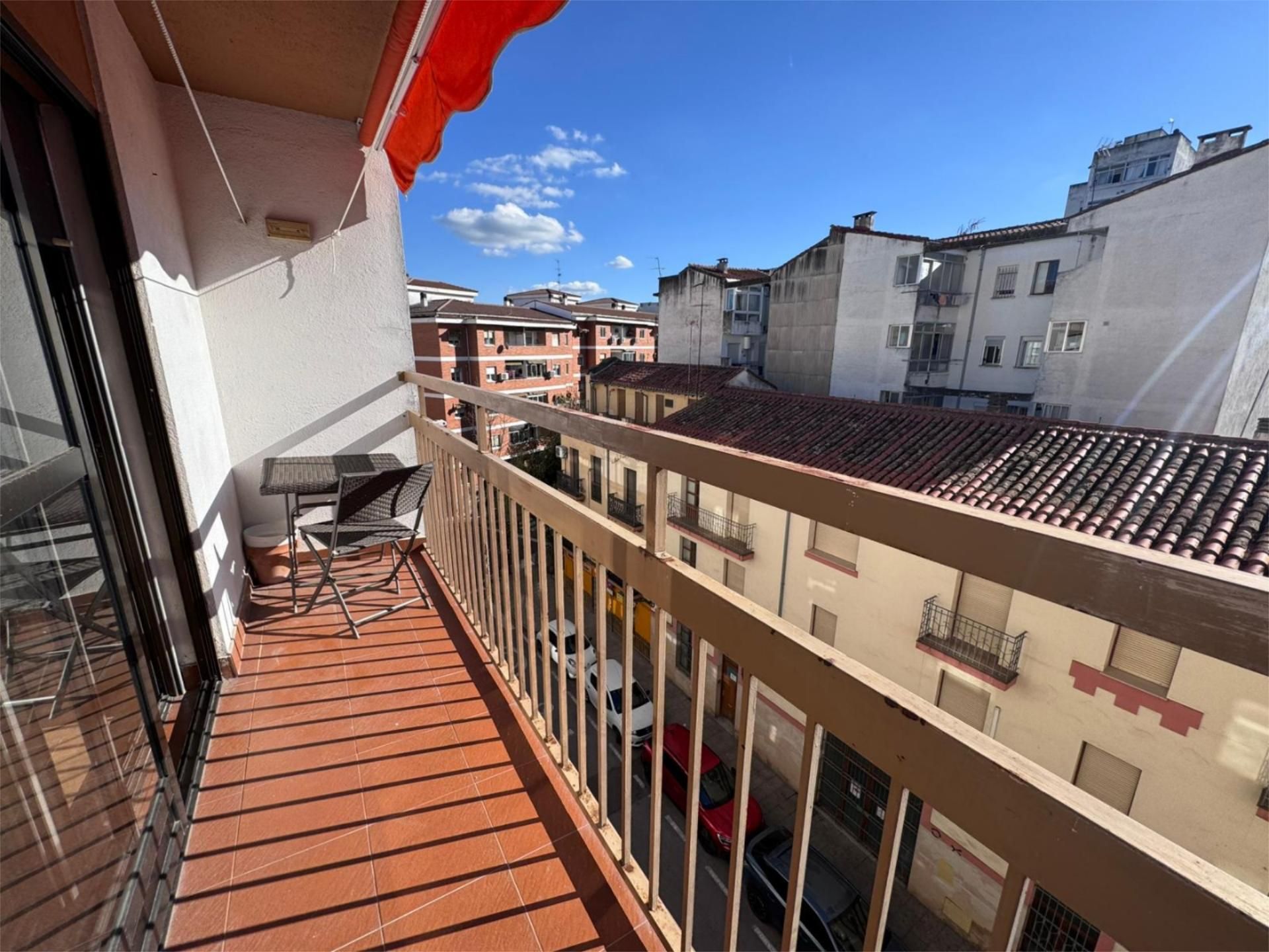 Balcony of Flat for rent in Cáceres Capital  with Air Conditioner and Terrace
