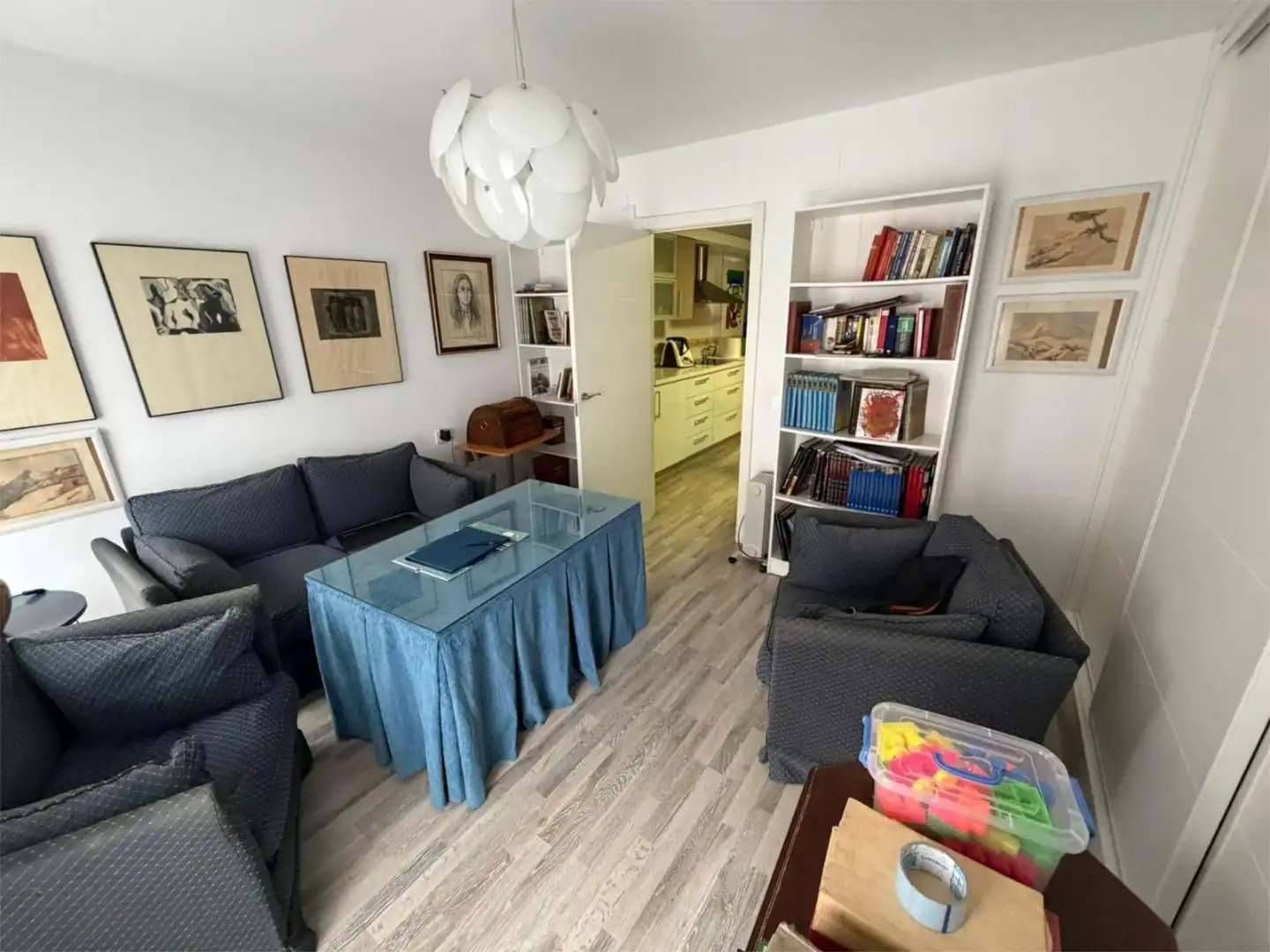 Living room of Flat for sale in Granada  with Air Conditioner, Heating and Private garden