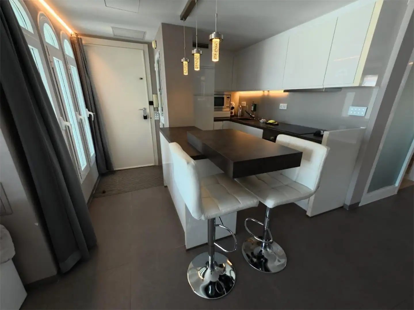 Kitchen of Flat for sale in Mijas  with Air Conditioner, Heating and Storage room