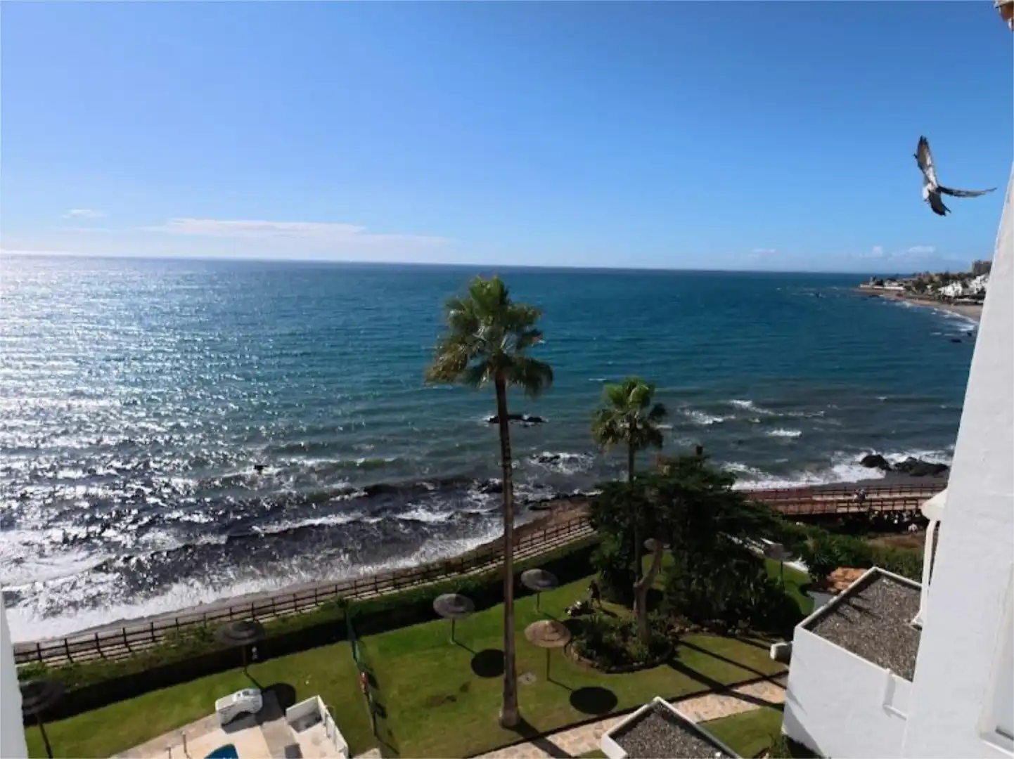 Garden of Flat for sale in Mijas  with Air Conditioner, Heating and Storage room