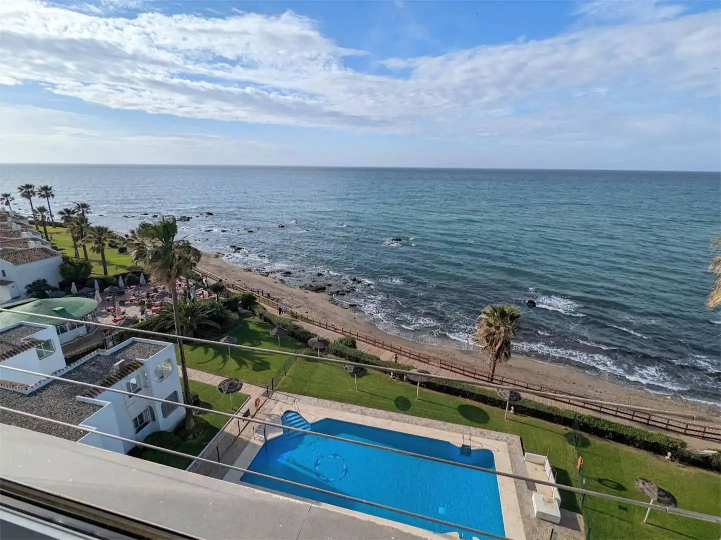 Garden of Flat for sale in Mijas  with Air Conditioner, Heating and Storage room
