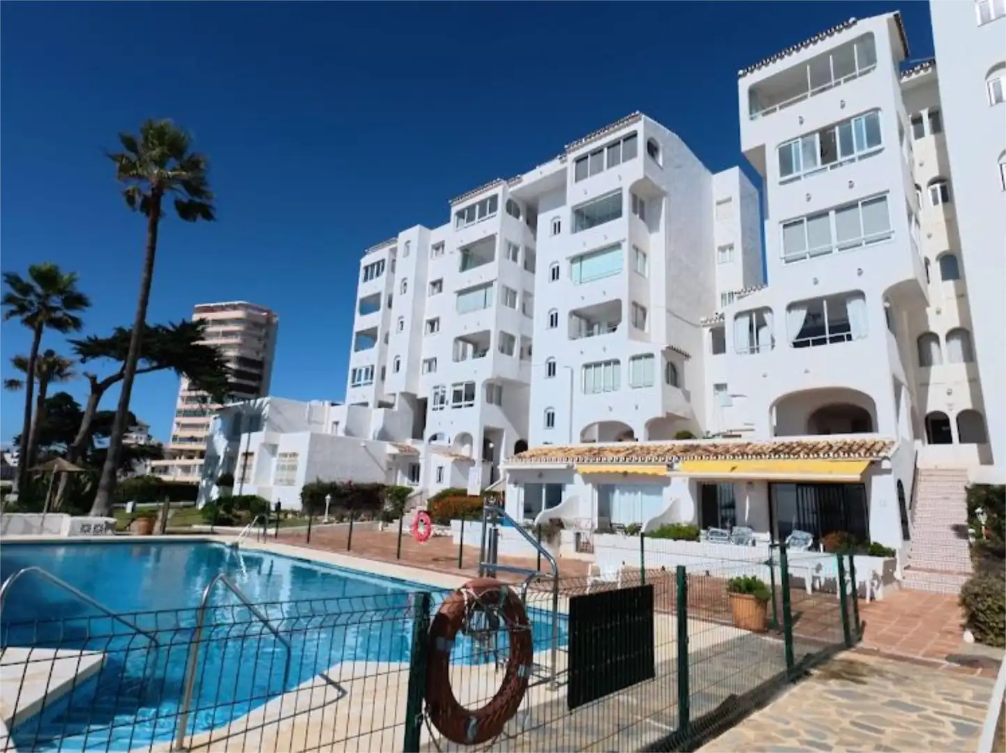 Exterior view of Flat for sale in Mijas  with Air Conditioner, Heating and Storage room