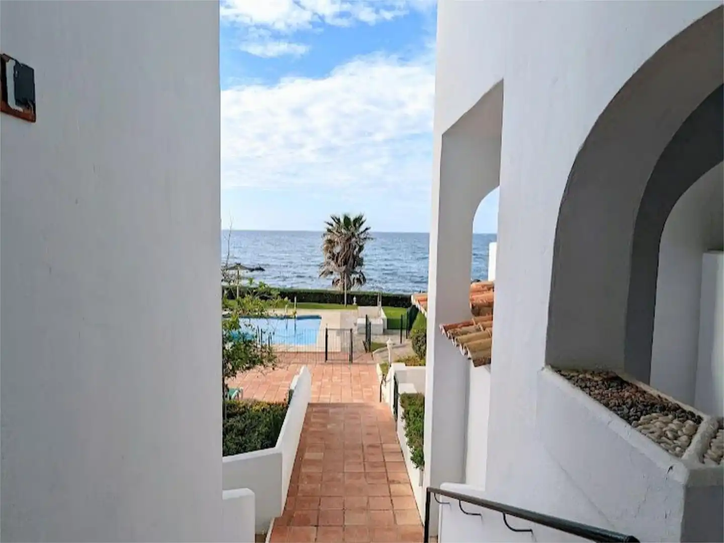 Exterior view of Flat for sale in Mijas  with Air Conditioner, Heating and Storage room
