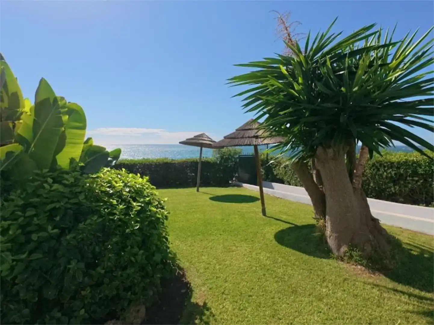 Garden of Flat for sale in Mijas  with Air Conditioner, Heating and Storage room