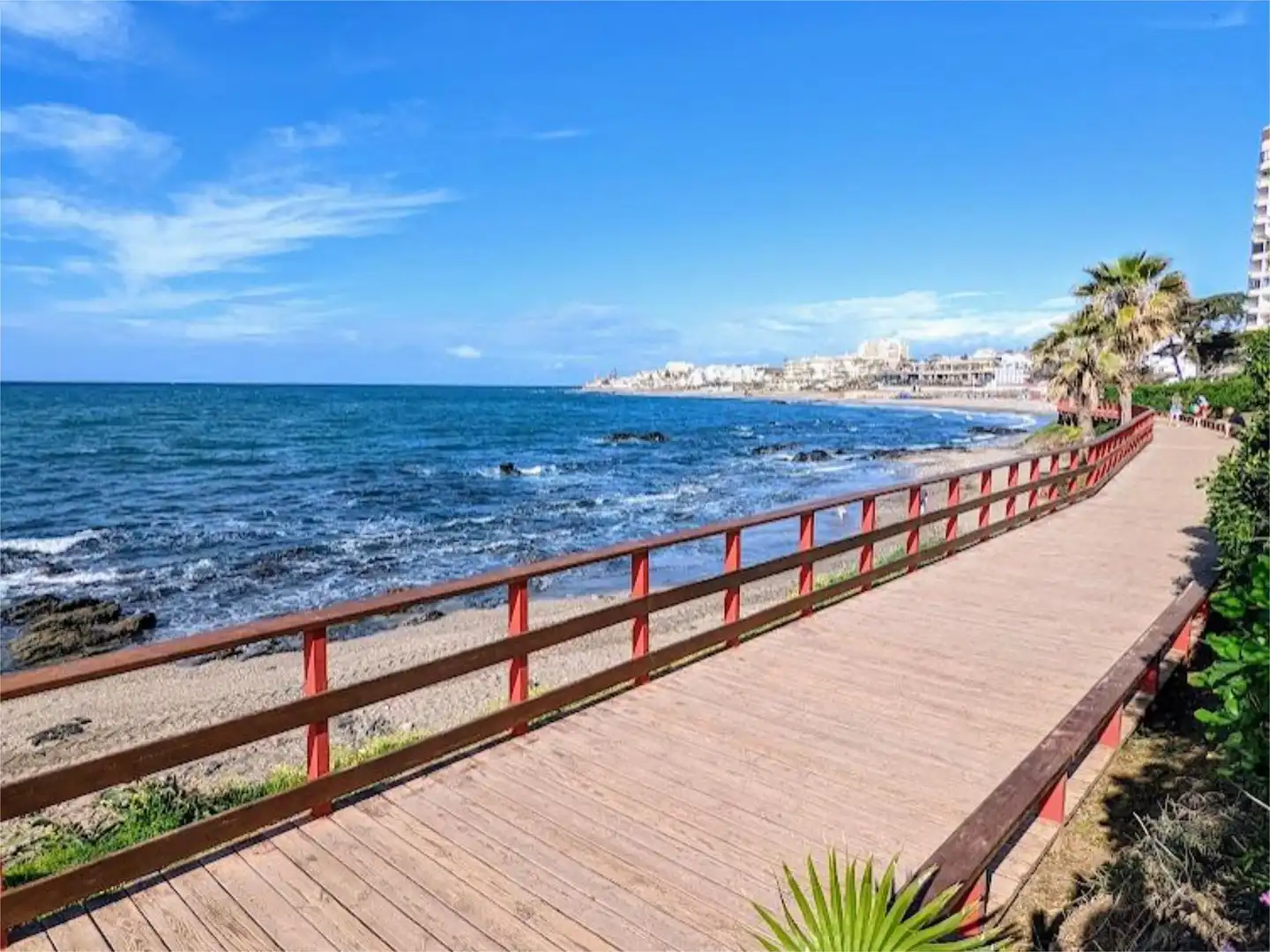 Exterior view of Flat for sale in Mijas  with Air Conditioner, Heating and Storage room