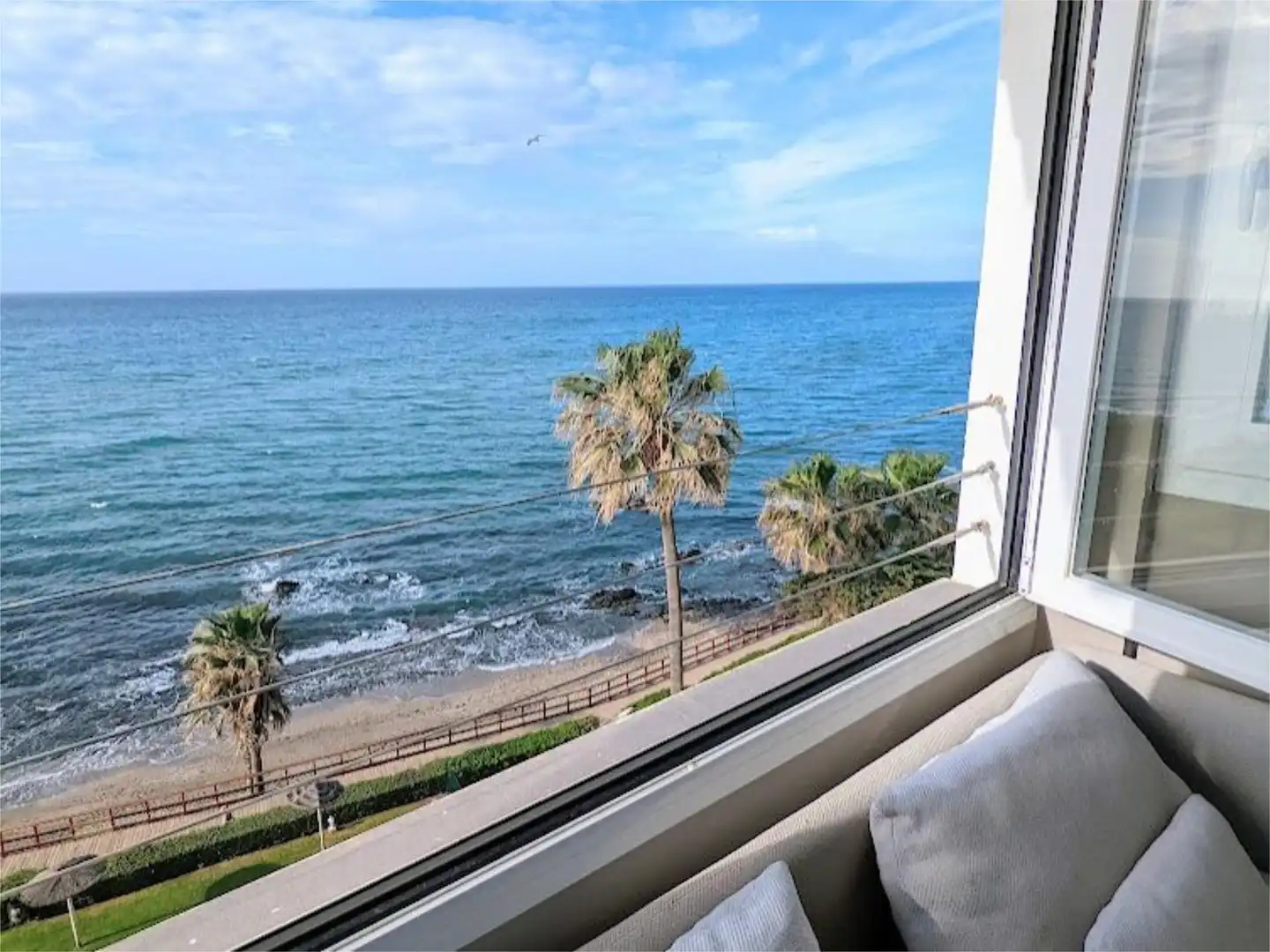 Bedroom of Flat for sale in Mijas  with Air Conditioner, Heating and Storage room
