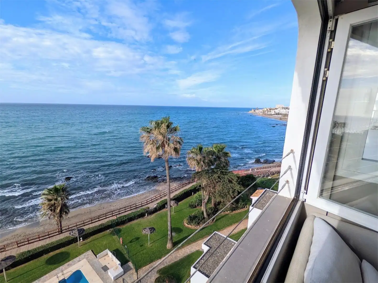 Bedroom of Flat for sale in Mijas  with Air Conditioner, Heating and Storage room