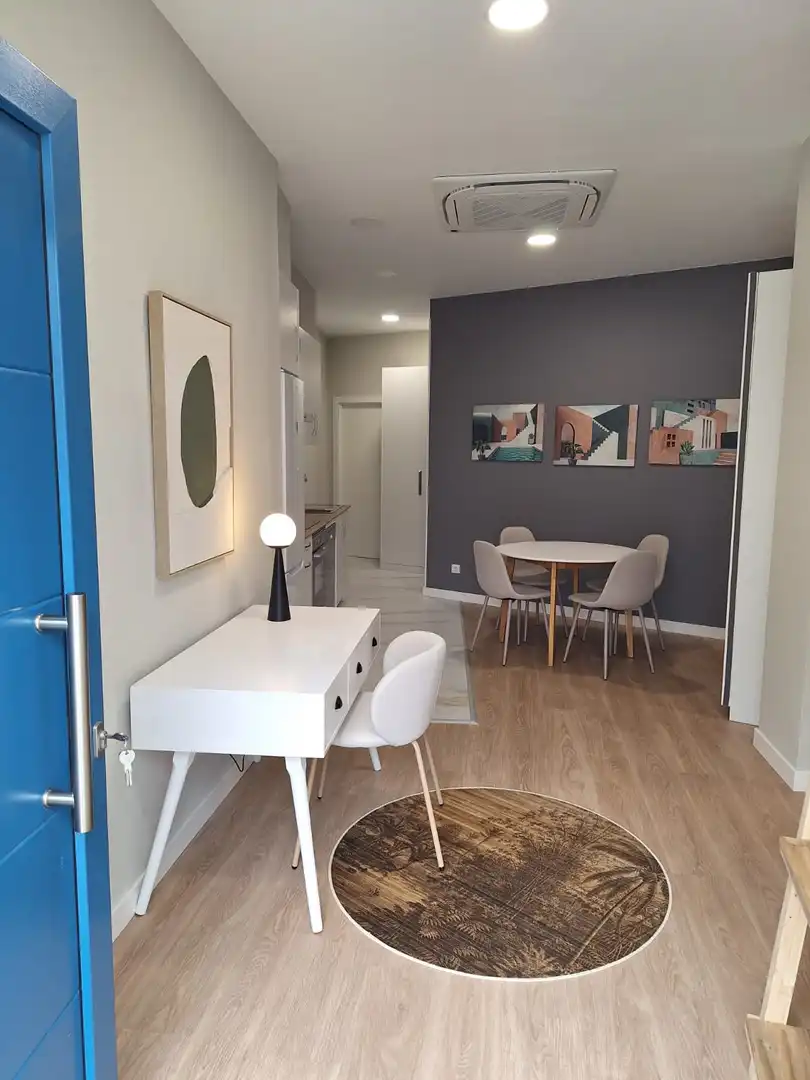 Wohnung zur Miete in Rúa Beiramar, 59, San Xoán de Poio Esszimmer von Wohnung zur Miete in Poio mit Klimaanlage und Balkon