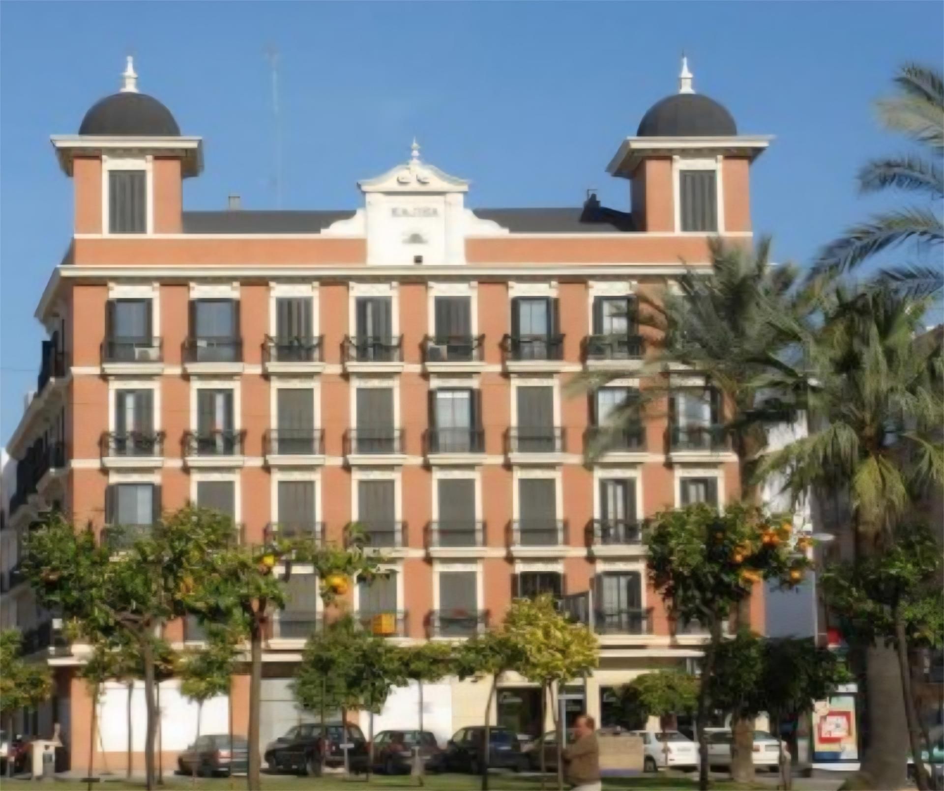 Vista exterior de Pis de lloguer en  Huelva Capital amb Aire condicionat, Calefacció i Moblat