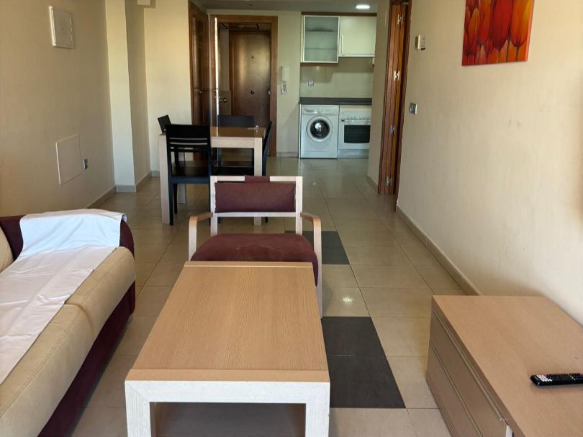 Living room of Flat for sale in Vera  with Air Conditioner, Terrace and Swimming Pool