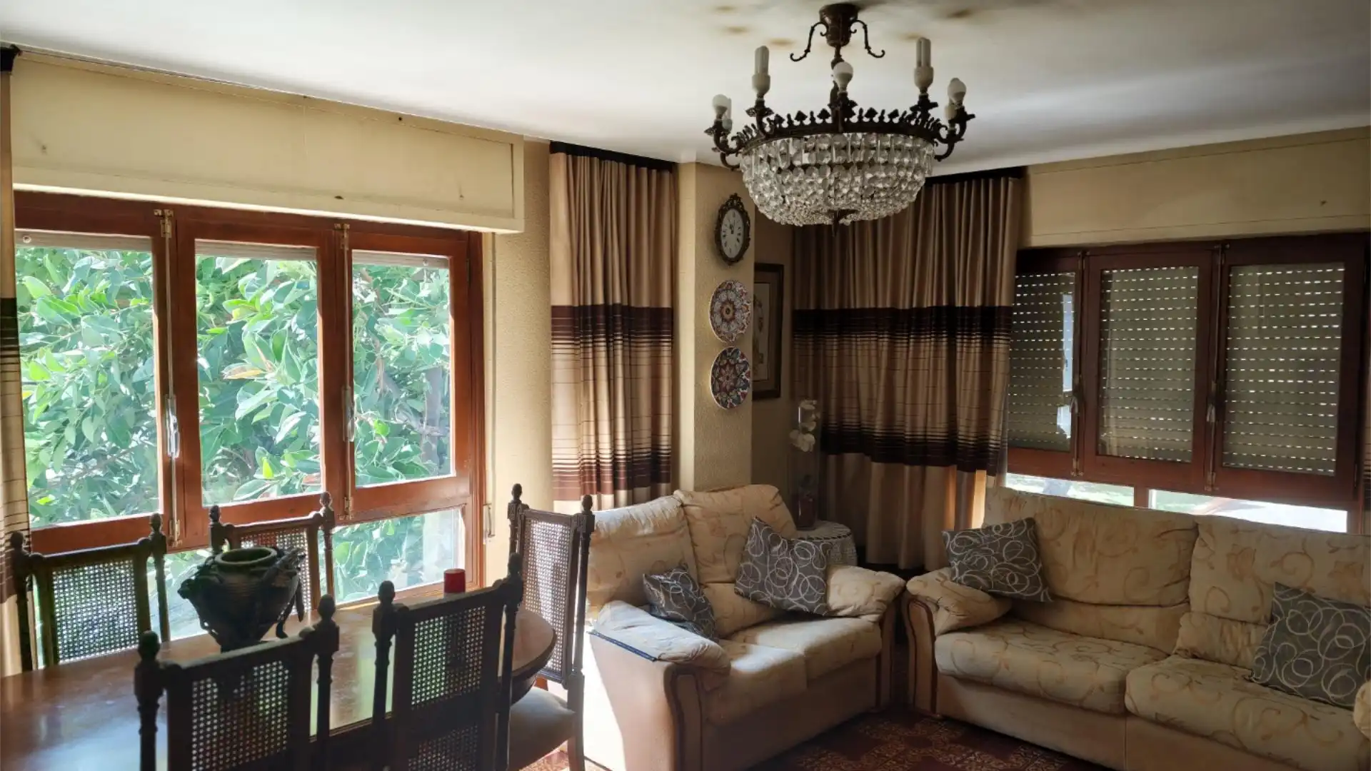 Sala de estar de Piso en venta en Castellón de la Plana / Castelló de la Plana con Terraza