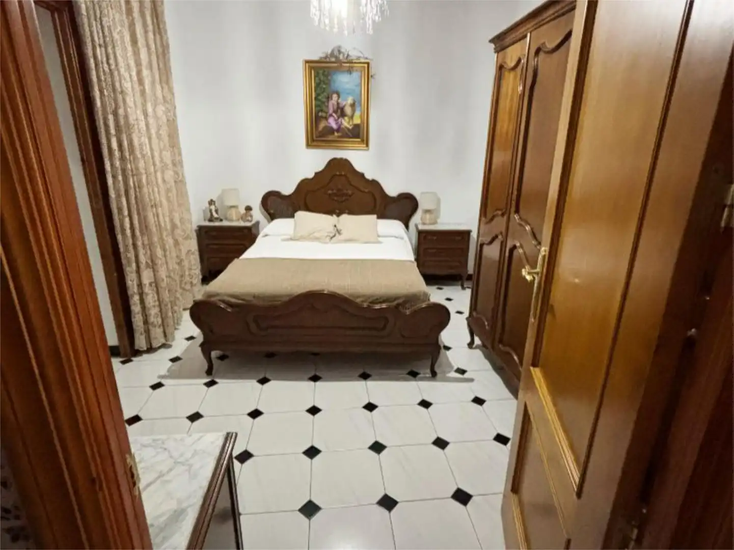 Casa adosada en venta en Calle León XIII, 12, Salvaleón Habitación de Casa adosada en venta en Salvaleón con Terraza, Amueblado y Balcón