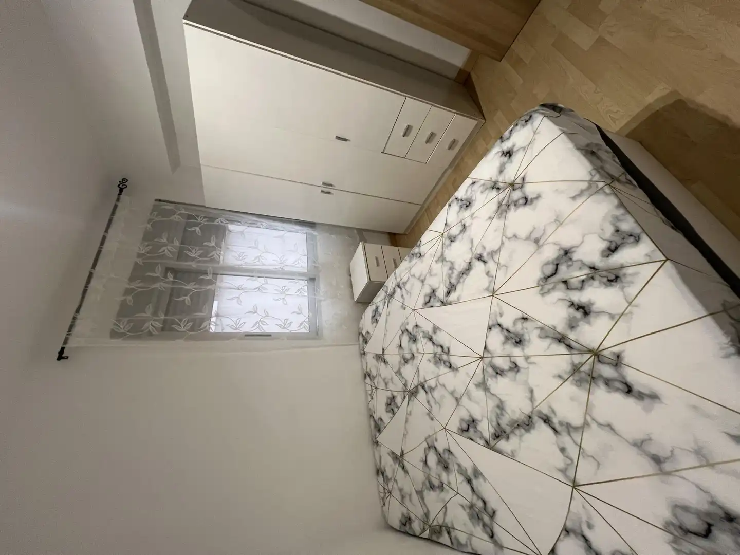 Bedroom of Flat for share in Valencia  with Parquet flooring and Furnished